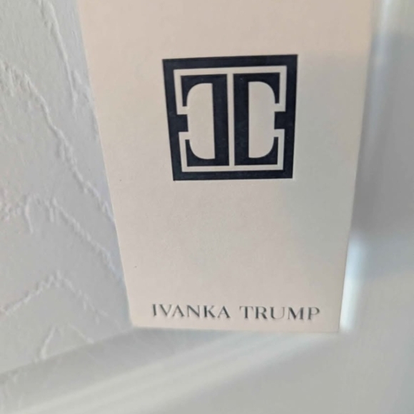 NWT - Ivanka Trump Black Ruffle/Lace Long-Sleeve Top - Picture 5 of 6